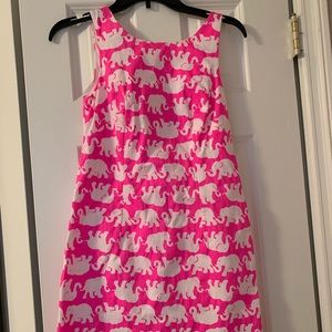 Lilly pulitzer size 0 dress Preowned. Elephant print
